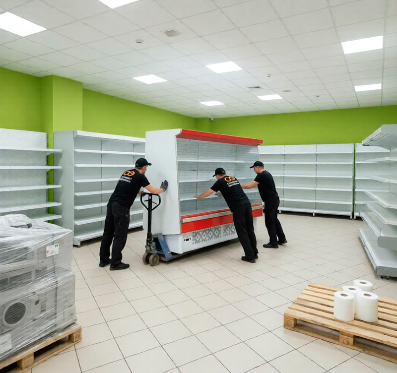 Переезд магазина в Волгореченске
